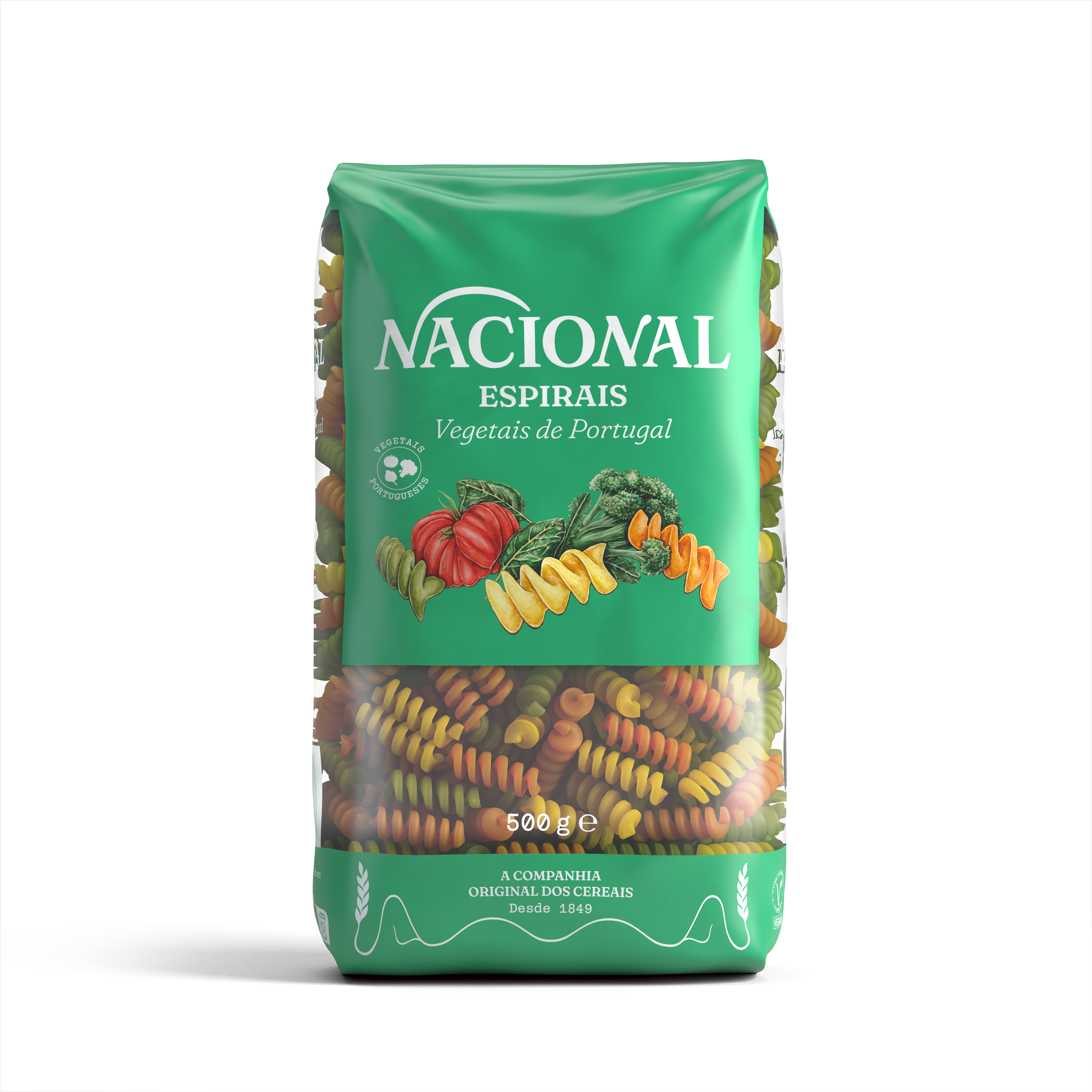 Espirais com Vegetais 