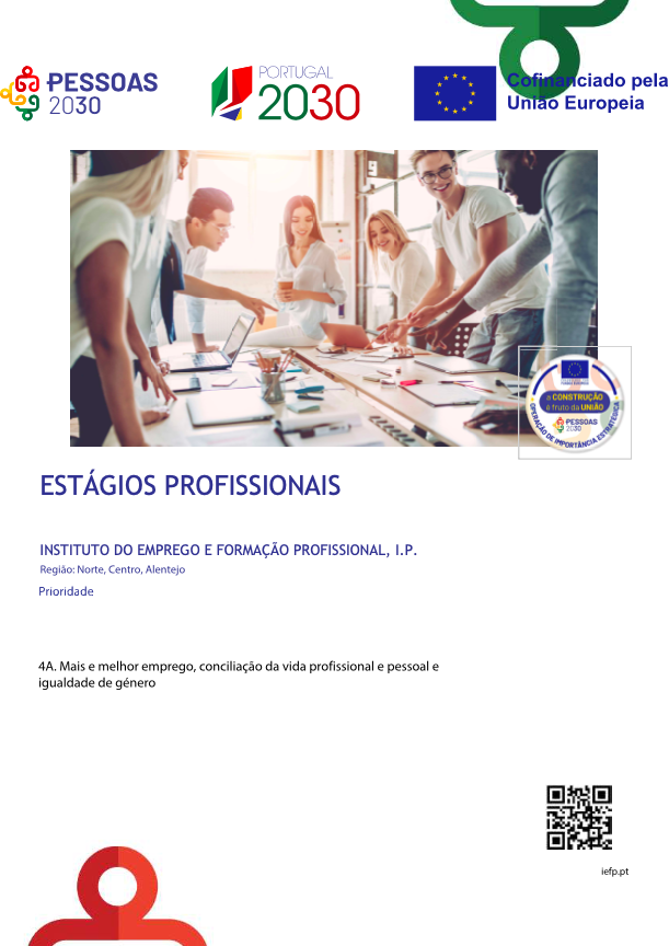IEFP: Estágios + Talento