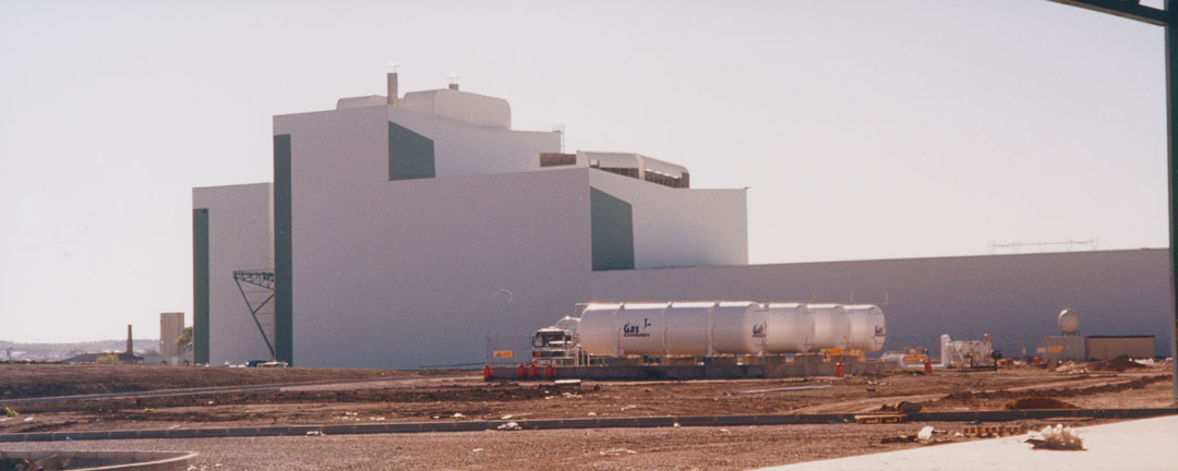 12. The beginning of the Villafranca de los Barros plant