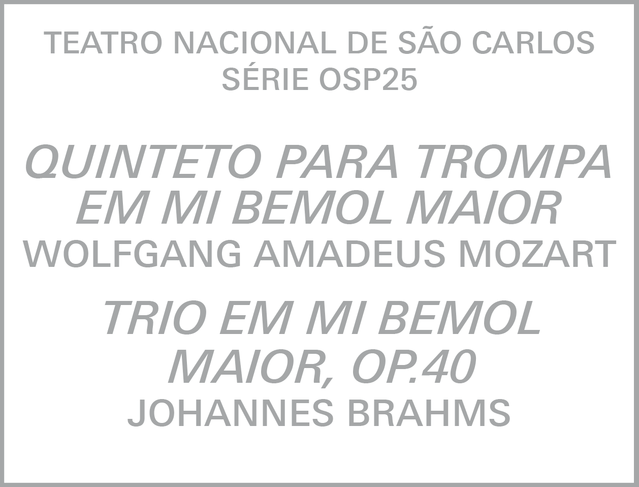 Série OSP25