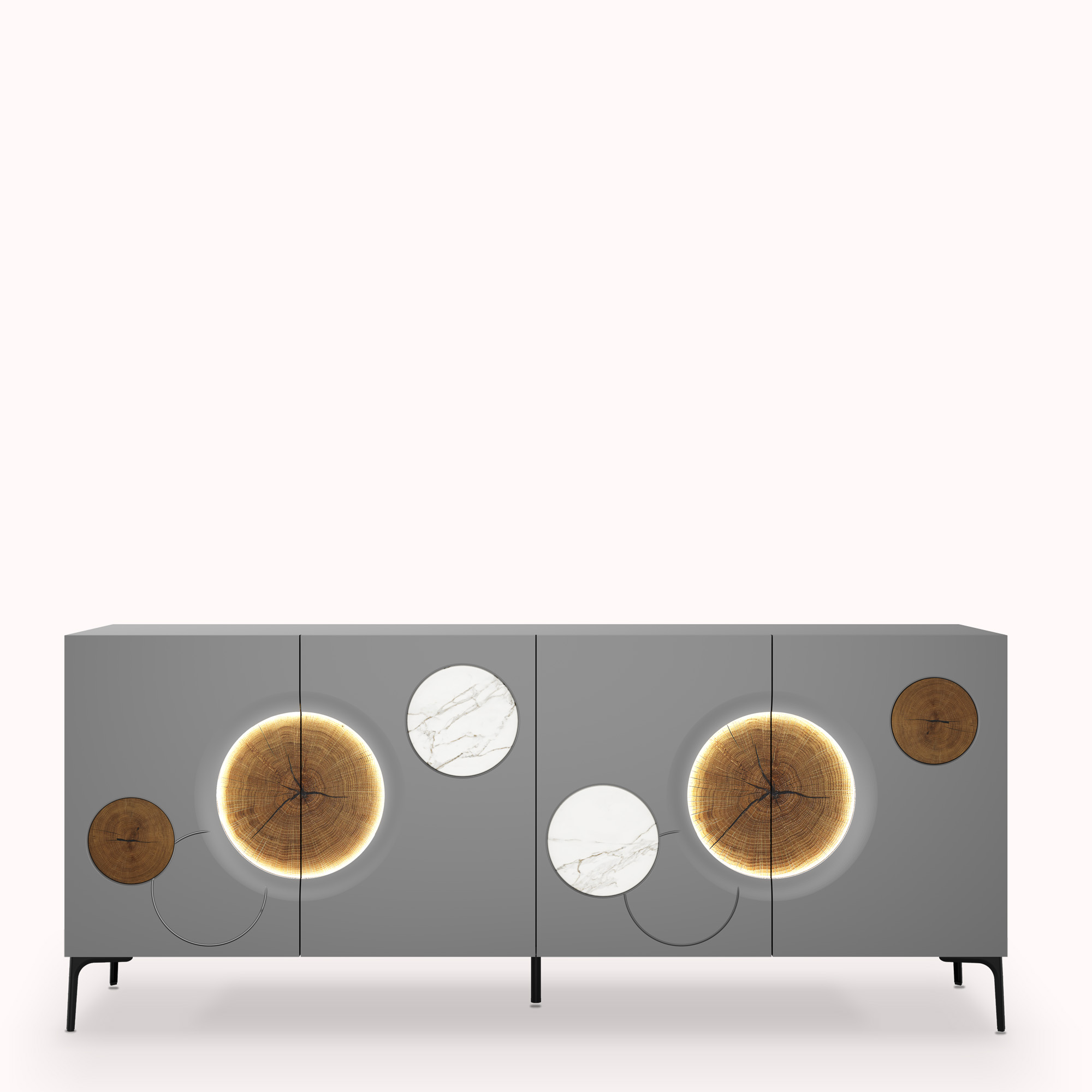 210 - aqua sideboard