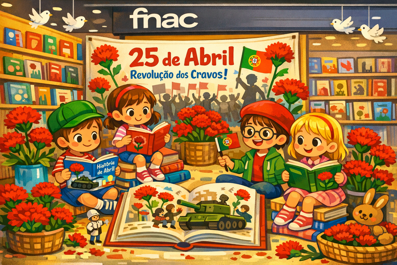Hora do Conto Especial 25 de Abril