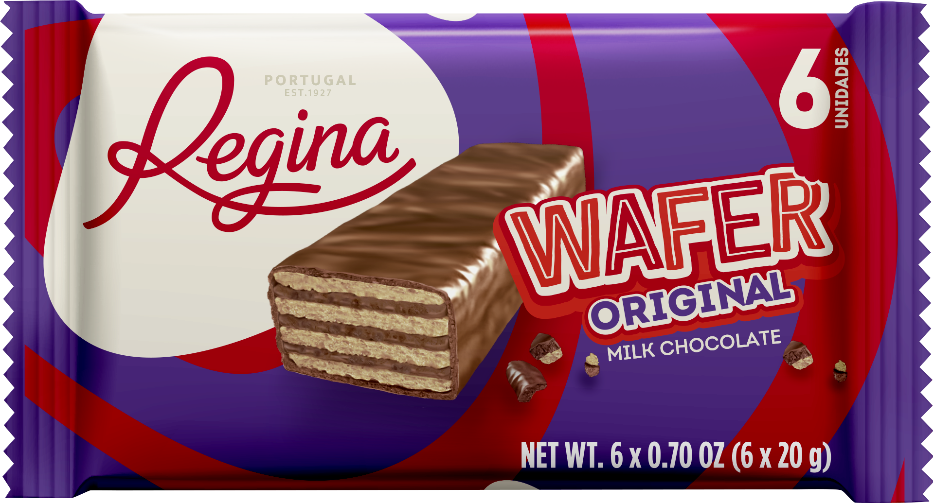 SNK - 02 - Chocolate de Leite e Wafer - Sixpack