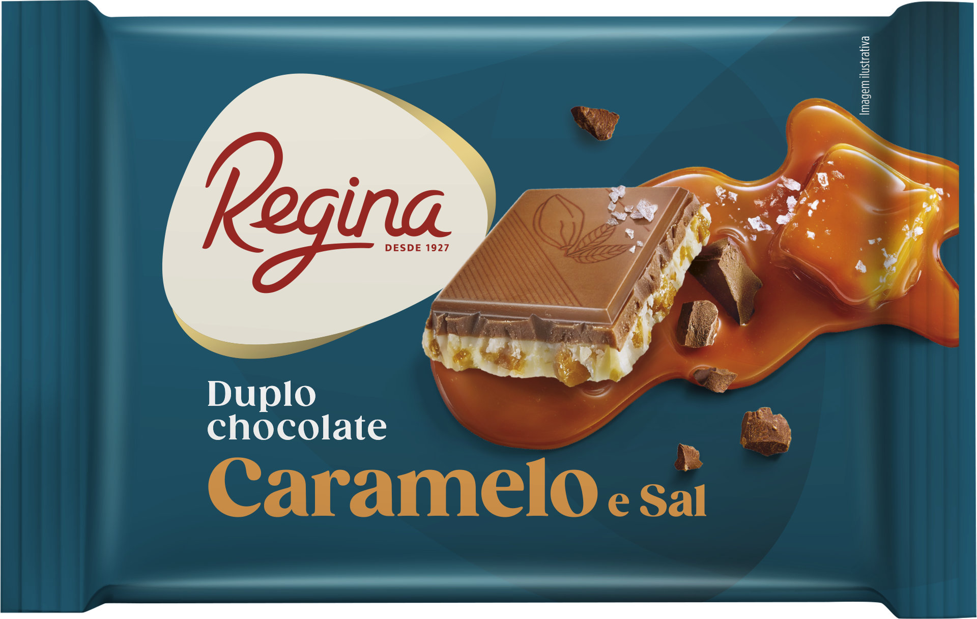 Tablet -  -  Milk Chocolate and White Chocolate w/ Caramel and Salt