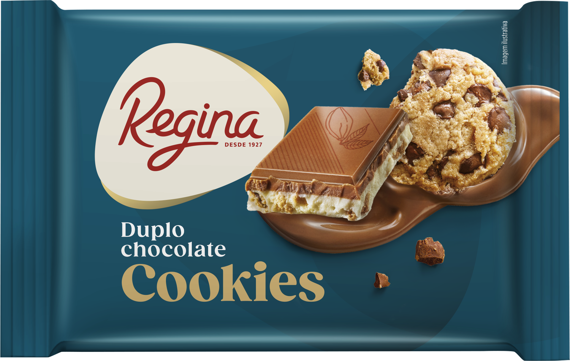 Tablet -  -  Milk Chocolate and White Chocolate w/ Cookies