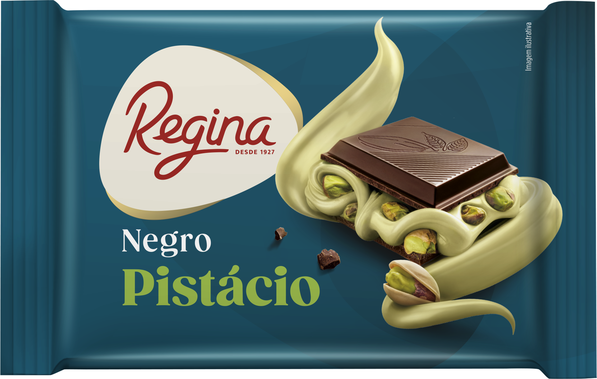 Tablet - - Dark Chocolate filled w/ Pistachio