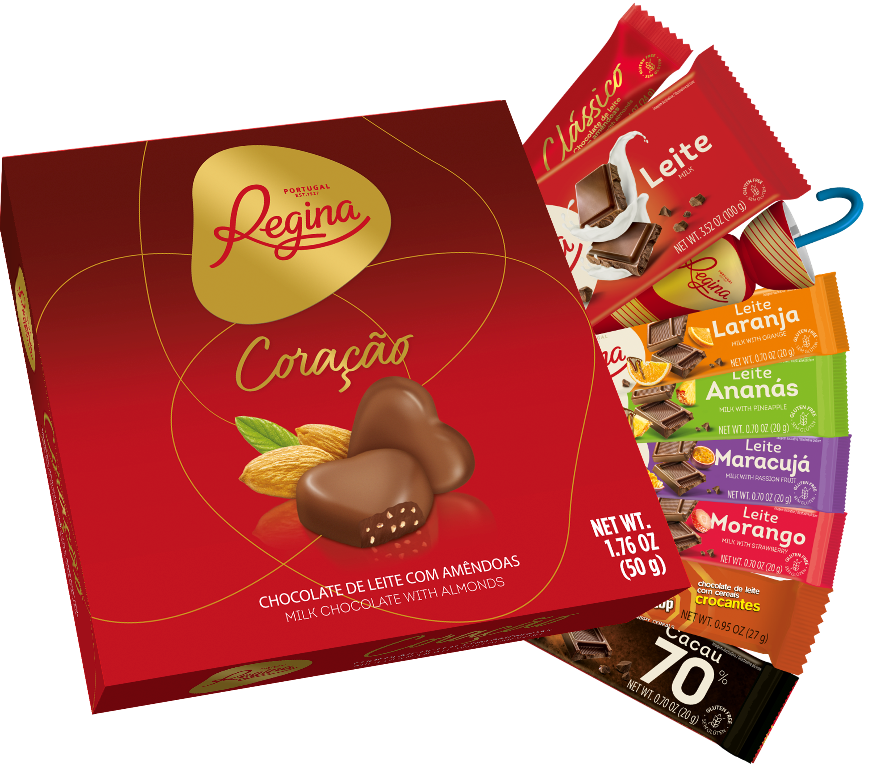 VINTG - 01 - Caixa de Furos de Chocolate com Sortido de Chocolates